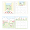 Calendar pages - Dash and Dot 2025 Jam Jam Mini Friends Desk Calendar