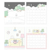 Calendar pages - Dash and Dot 2025 Jam Jam Mini Friends Desk Calendar