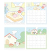 Calendar pages - Dash and Dot 2025 Jam Jam Mini Friends Desk Calendar