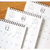15-month Calendar - Indigo 2027 Official Start On Monday Desk Calendar