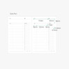 Daily plan - Indigo One Month Dateless Daily Study Planner