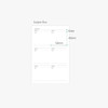Subject plan - Indigo One Month Dateless Daily Study Planner