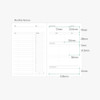 Monthly Review - Indigo One Month Dateless Daily Study Planner