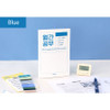 Blue - Indigo One Month Dateless Daily Study Planner