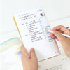 Indigo One Month Dateless Daily Study Planner