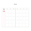 Monthly - Be On D 2027 How To Nice Dated Monthly Planner