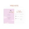 Free Note - PLEPLE 2027 Chou Chou Dated Weekly Diary