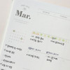 Monthly - Be On D 2026 Dot Your Day Dated Weekly Planner