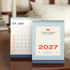 ICONIC 2027 Flow Standing Flip Desk Calendar