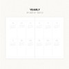 Yearly - Be On D 2027 Matte Book Dated Daily Journal Diary