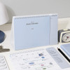 Ice Blue - Be On D 2026 A Piece Of Desk Calendar