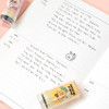 Half line note & free note - Kakao Friends Say Cheese A5 Dateless Monthly Planner