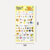 Size - Kakao Friends Say Cheese Tanslucent Sticker For Planner