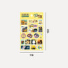 Size - Kakao Friends Say Cheese Message Removable Sticker