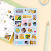 Usage example of Kakao Friends Say Cheese Message Removable Sticker