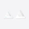 Appree Clear Mountain Desk Organizer