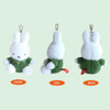 Miffy Sitting Plush Keychain Green