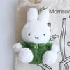 Miffy Sitting Plush Keychain Green