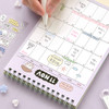 220gsm paper - Iconic 2026 Blah Blah Monthly Checklist Desk Calendar