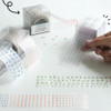 Dispenser case - Iconic Doodle Kiss Cut Alphabet Sticker Tape Roll