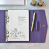 Usage example of Plepic Gentle Agenda A5 6 Ring Binder Cover