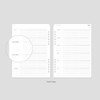 Goal Planner - Plepic 2025 Gentle 6-Ring Dated Weekly Planner