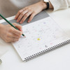 160gsm paper - 2NUL 2026 Note Desk Calendar