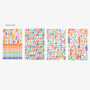4 Removable stickers - Dailylike Diary Deco Sticker Pack