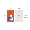 Size of 2026 Oh Long Dated Weekly Planner Diary
