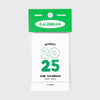 Nacoo 2025 Moment Mini Monthly Calendar Sheets