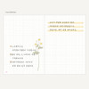 Free Grid Note - indocyder 2026 Tales of a Flowery Path Dated Weekly Planner