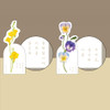 Comes With Clear Bookmarks - indocyder 2026 Tales of a Flowery Path Dated Weekly Planner