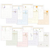 Monthly Calendar - indocyder 2026 Tales of a Flowery Path Desk Calendar