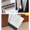 Wire binding & Sturdy Standing - indocyder 2026 Tales of a Flowery Path Desk Calendar