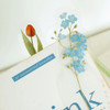 Usage example of Indocyder Capture The Flowers Clear Bookmark Set