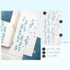 Forget-me-not - Indocyder Flower Among Flower arrangement Clear Sticker Pack