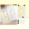 Bitter Lettuce - Indocyder Flower Among Flower arrangement Clear Sticker Pack