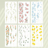 02 Heart - Indocyder Flower Among Flower arrangement Clear Sticker Pack