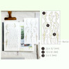 Lily of the Valley - Indocyder Flower Among Flower arrangement Clear Sticker Pack