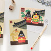 Usage example of Romane Brunch Brother Korean Travel Postcard