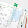 Usage example of Bookfriends Smile Grid 15cm Ruler Clear Bookmark
