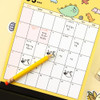 Usage example of Kakao Friends Jordy Dinosaur Message Self Inking Stamp