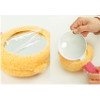 take off the cover film before you use it  - Detail of Kakao Friends Boucle Handy Mirror