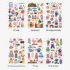 My Buddy Removable Sticker Pack of 12 Sheets