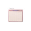 Class timetable - Bookfriends Wave Large Planner Sticky Notepad