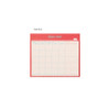 Monthly - Bookfriends Wave Large Planner Sticky Notepad