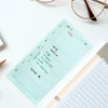 Usage example of Bookfriends Wave Medium Planner Sticky Notepad