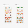 Diary Slim Removable Sticker Pack Ver.2