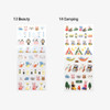 Diary Slim Removable Sticker Pack Ver.2