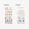 Diary Slim Removable Sticker Pack Ver.2